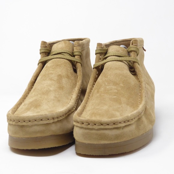 NEW Clarks Mens Wallaston Boot Dark Sand Suede Lace Up Chukka Shoes Size 10M main image 8